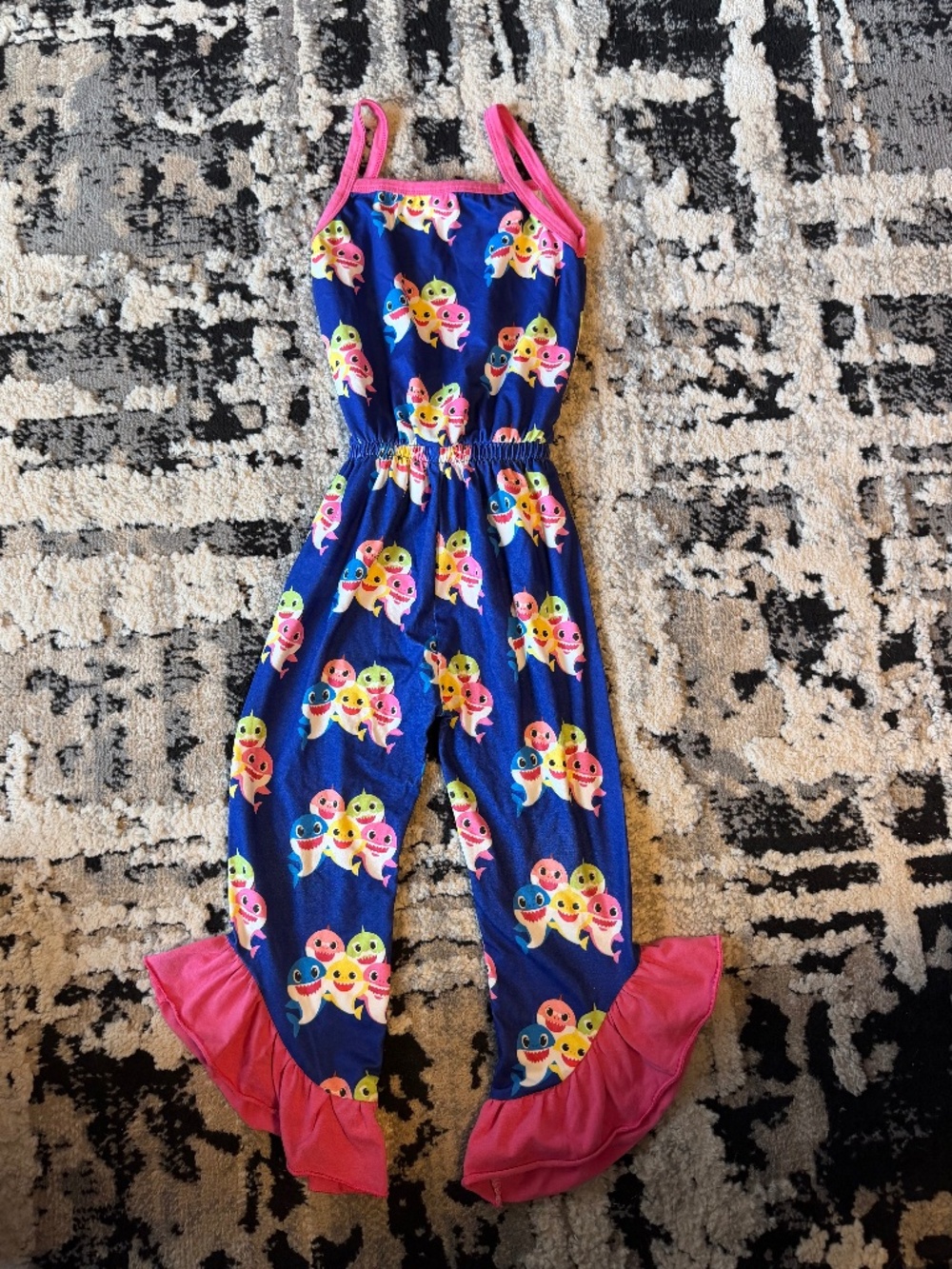 Baby shark Romper size 5/6